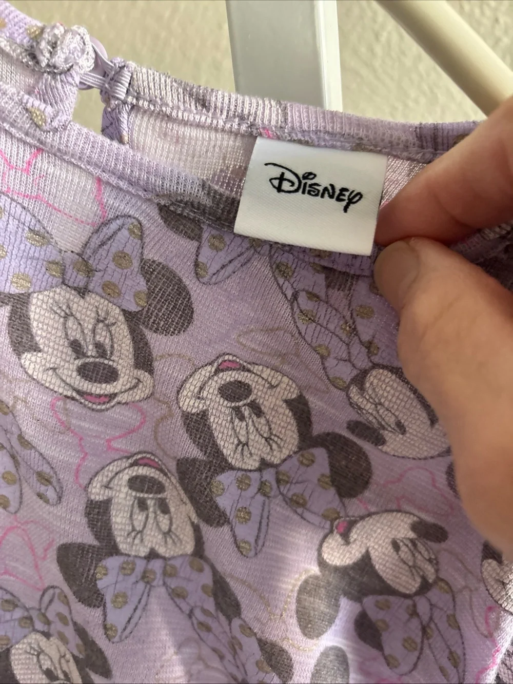 Lilac Minnie Mouse Tulle Dress Size 18 Month